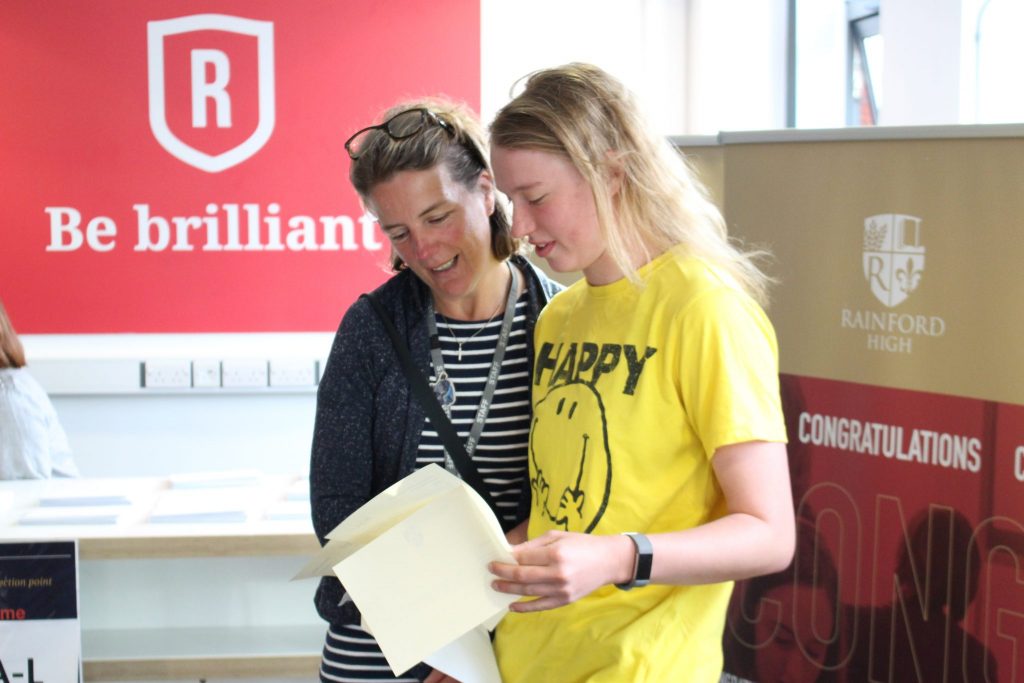 Outstanding A-Level results at Rainford Sixth Form - Rainford High School