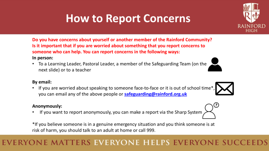 rainford high reading homework